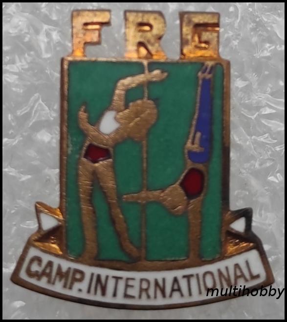 Insigna - Federatia Romana De Gimnastica Campionatul International