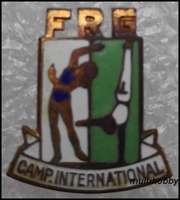 Insigna - Federatia Romana De Gimnastica Campionatul International