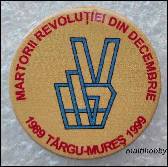 Insigne - Martorii revolutiei din decembrie<br/>1989 Targu-Mures 1999