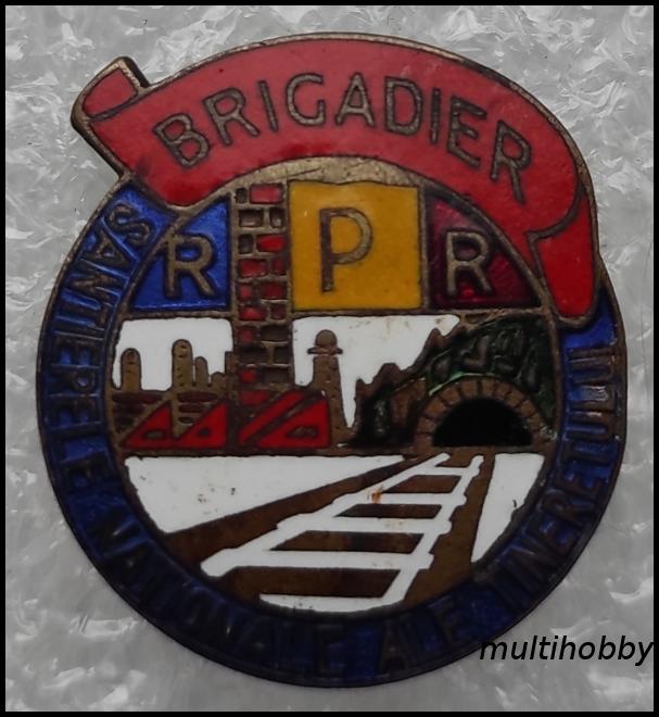 Insigne - Brigadier<br/>Santierele nationale ale Romaniei